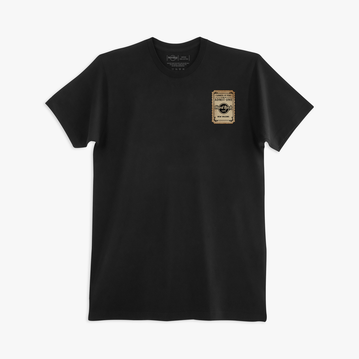 Halloween Side Show Poster Tee in Black image number 2